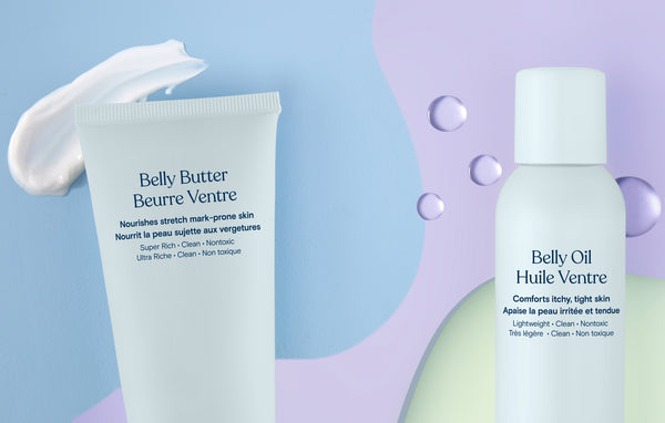 Image of Belly Butter and Belly Oil Mom Skincare Products