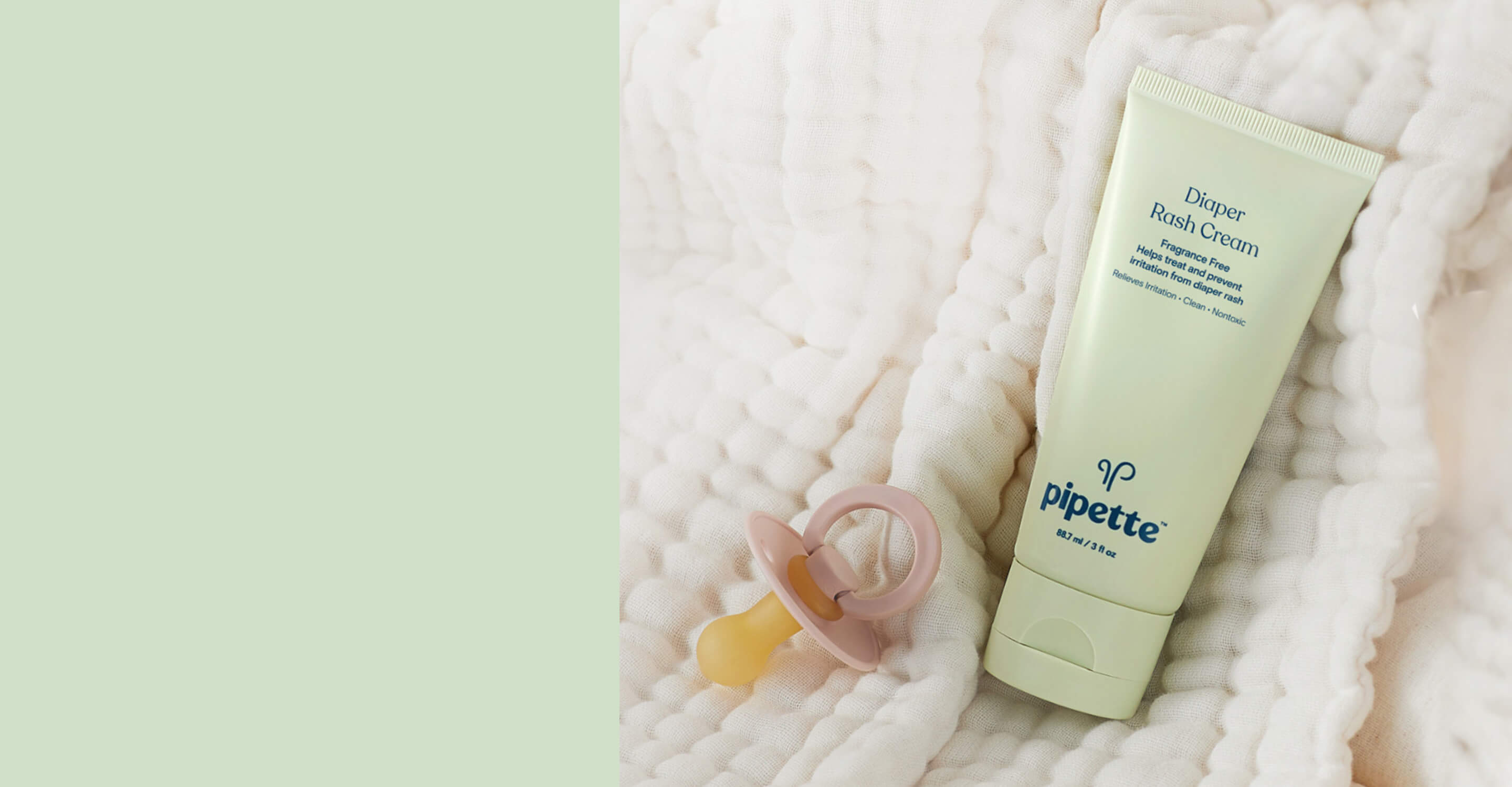 Pipette Diaper Rash Cream