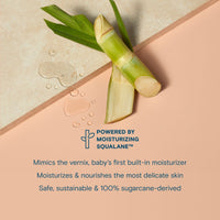 Powered by moisturizing squalane