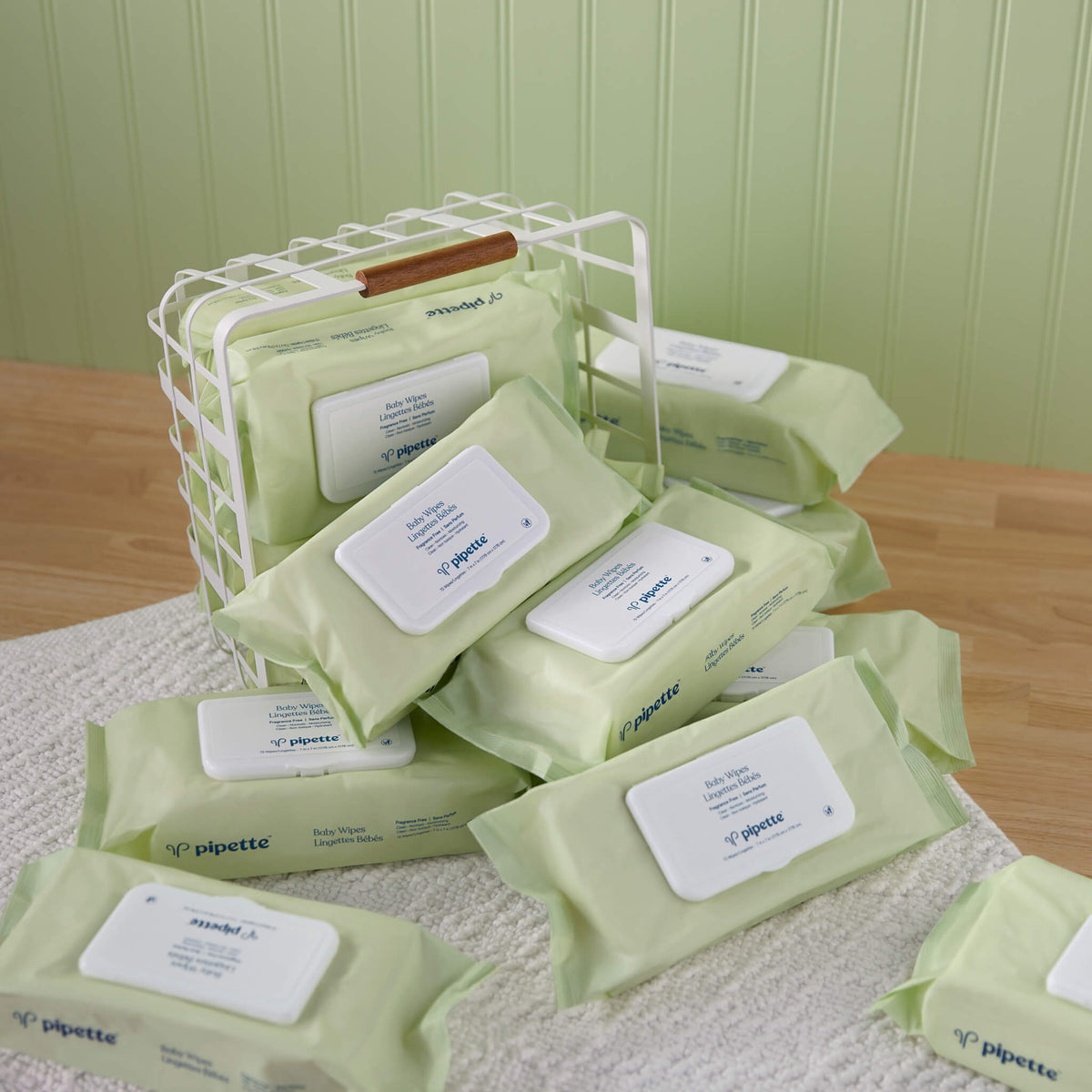 Natural Baby Wipes Pipette Baby