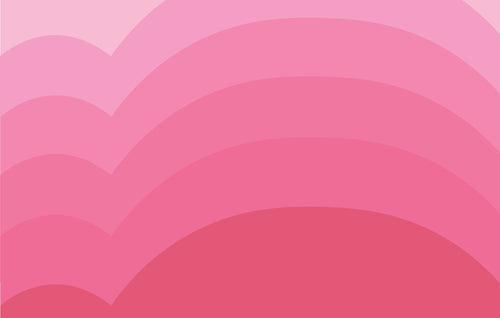 Gradient pink background.