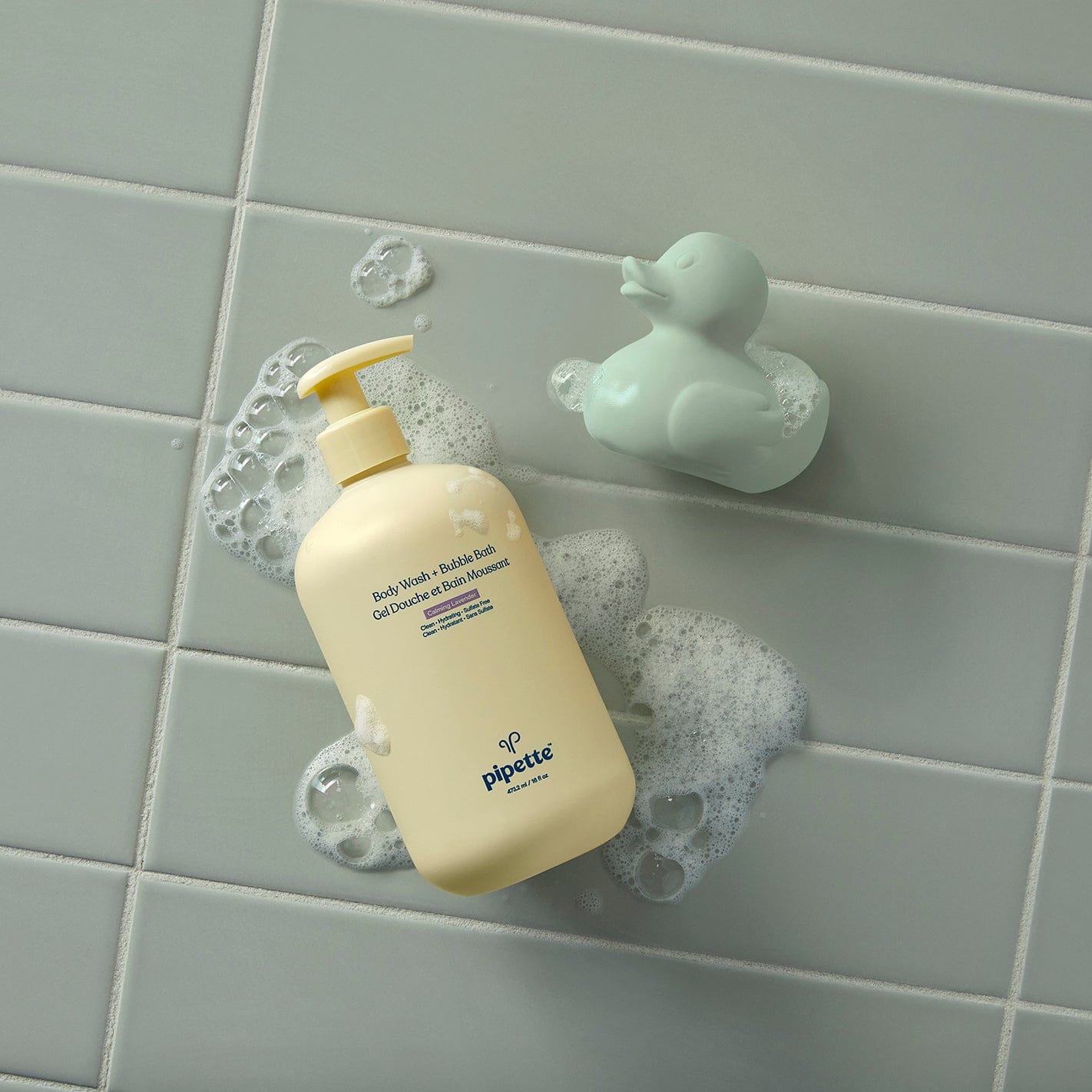 Lavender bubble store bath for kids