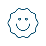 Happy Face Icon.
