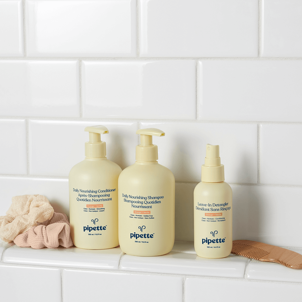 Kids Hair Line: Daily Nourishing Conditioner, Shampoo and Leave-In Detangler