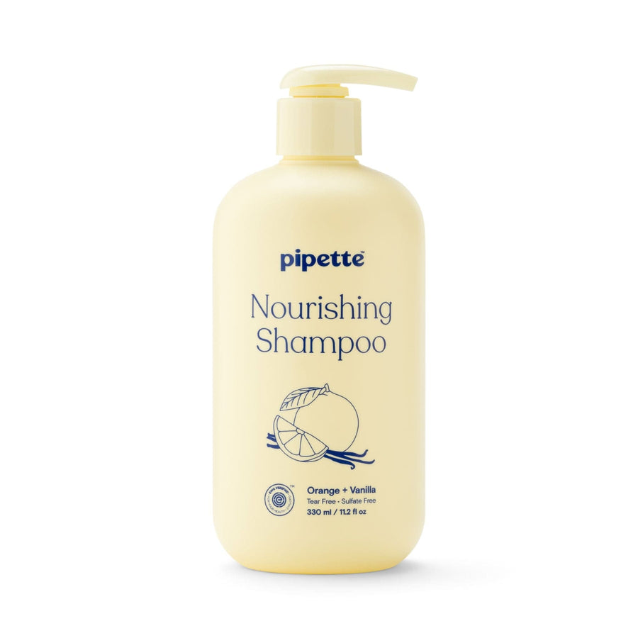 A bottle of Pipette Shampoo for Kids.