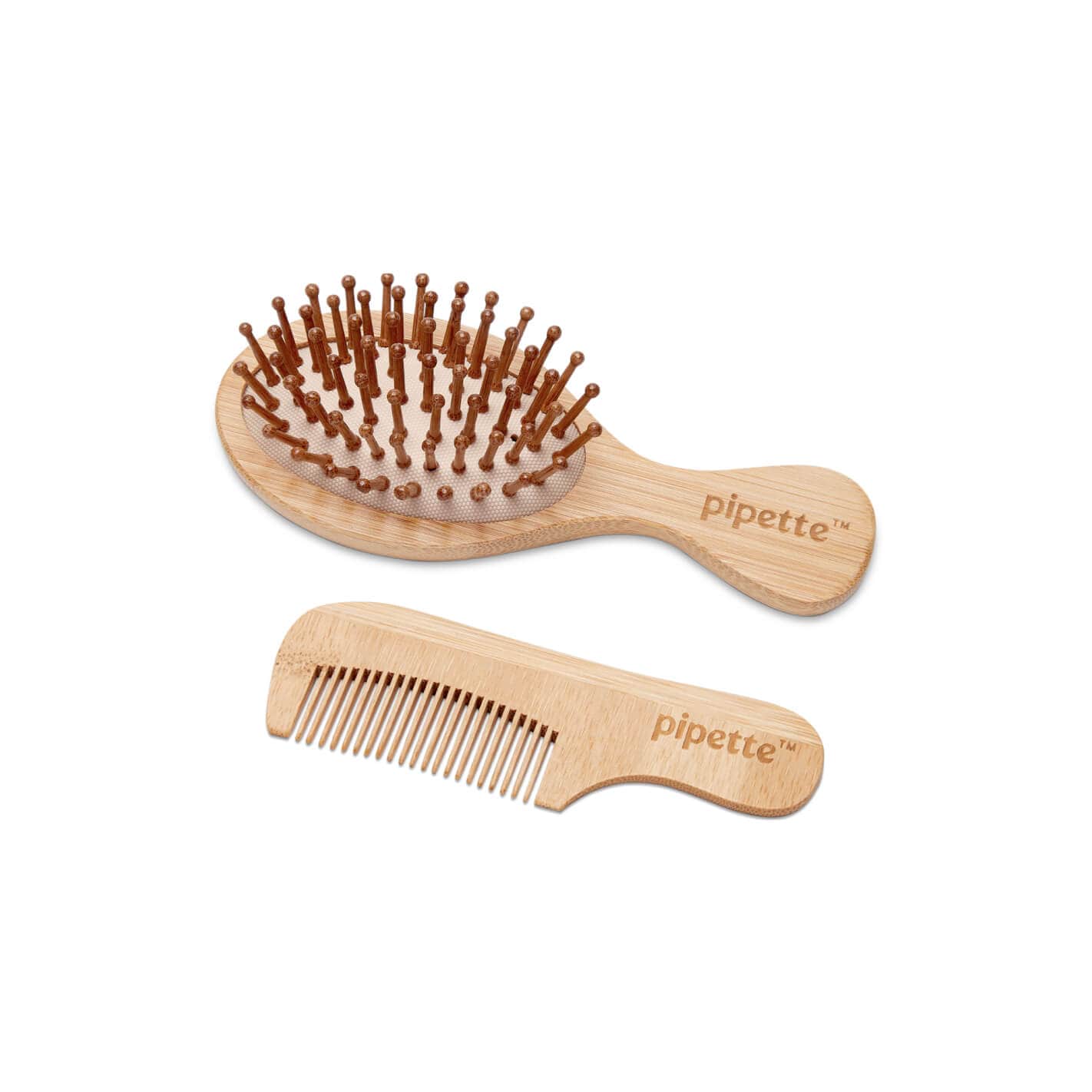 kids comb + brush by pipette baby