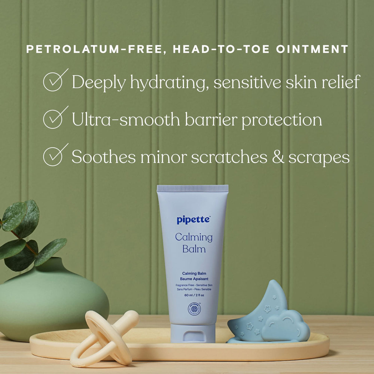 Calming Balm | Pediatrician Approved & Dermatologist Tested | Pipette