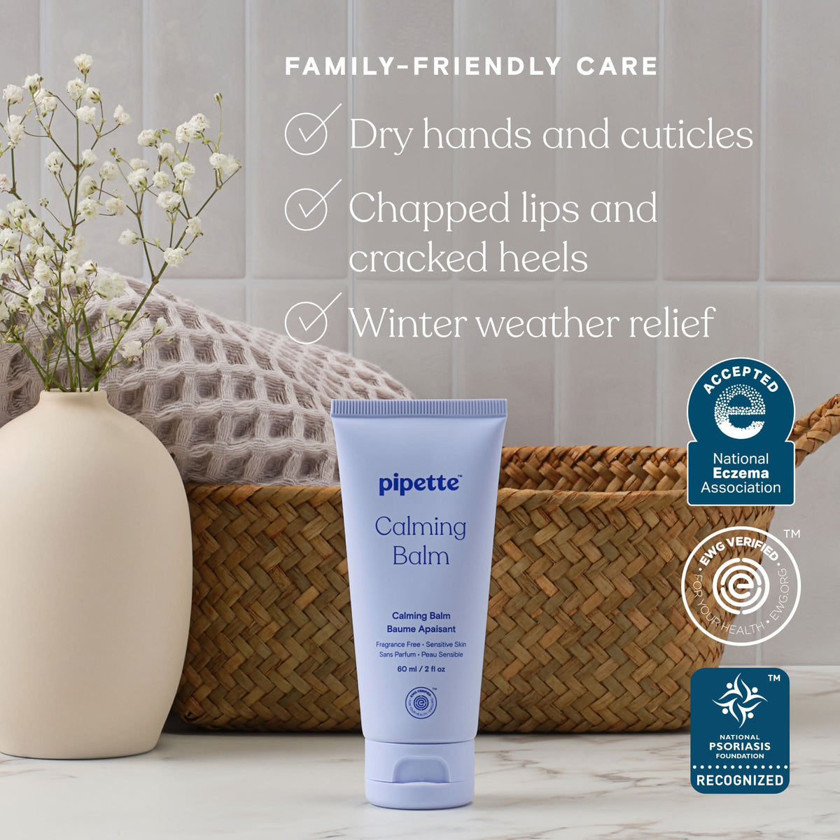 Calming Balm | Pediatrician Approved & Dermatologist Tested | Pipette