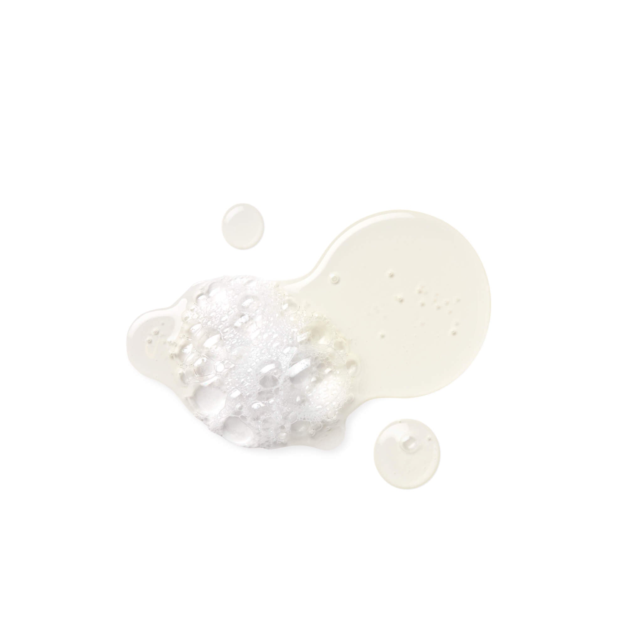 body wash + bubble bath texture