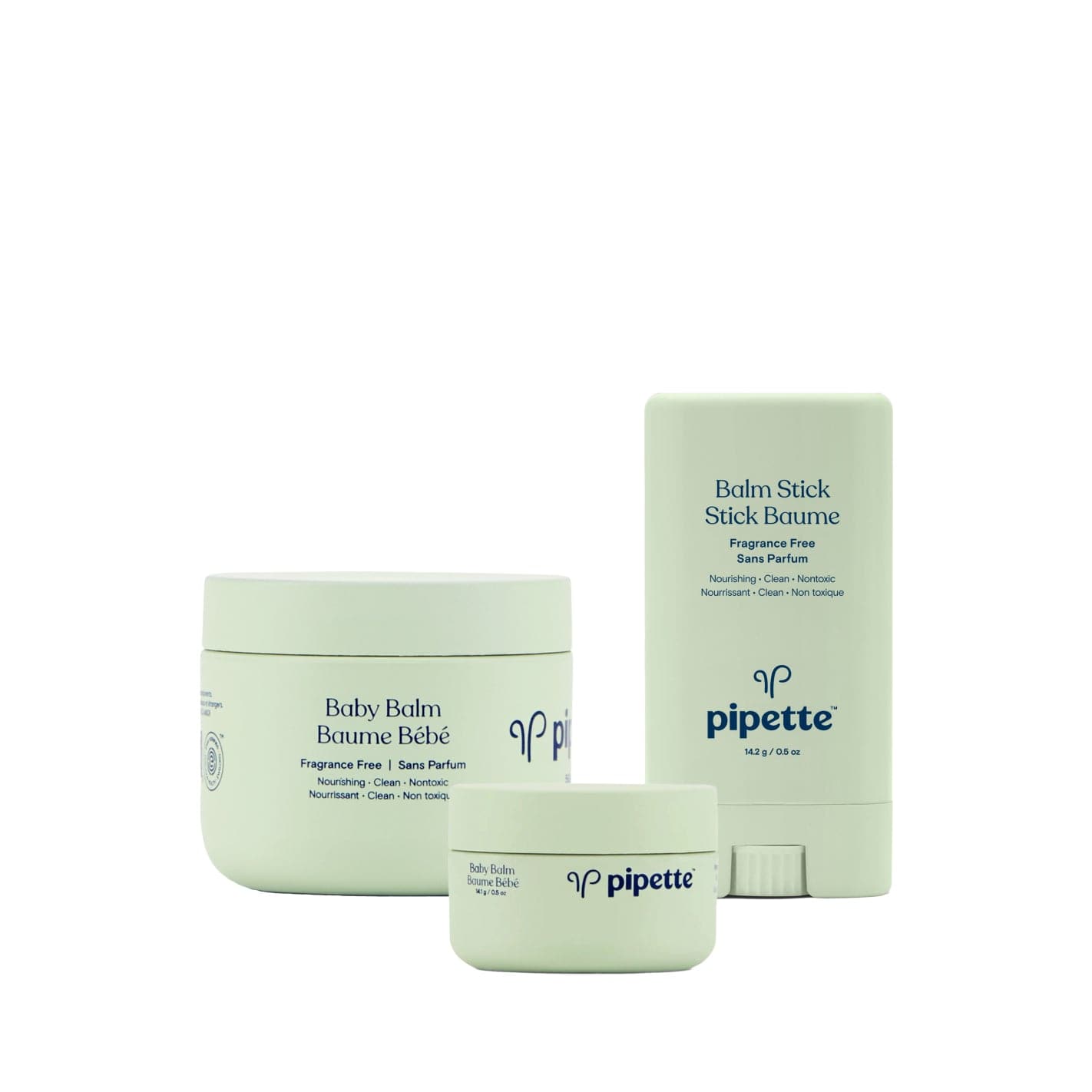 multipurpose baby balm trio to hydrate, calm and nourish skin