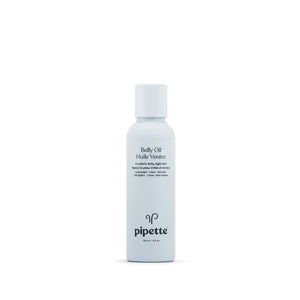 belly oil by pipette baby
